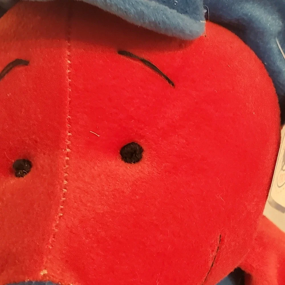 Chicago Cubs Plush Bear Good Stuff MLB Baseball Red With Baseball Cap 2006‎ Tags